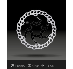 Brzdový kotouč Fixed Wave - uchycení šrouby