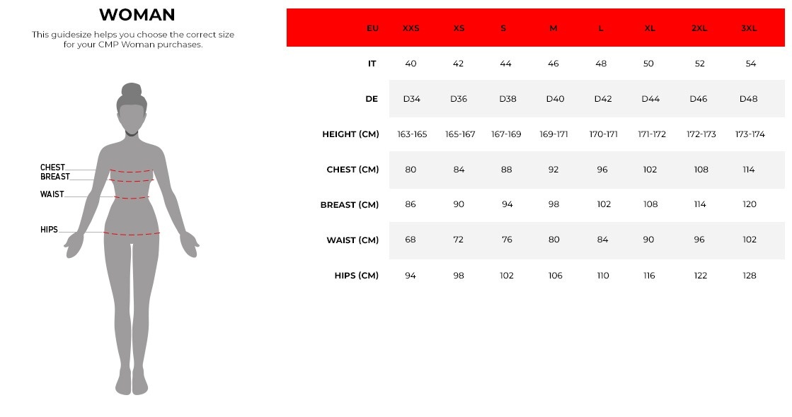 CMP Bike T-Shirt 31C8356 dres dámský