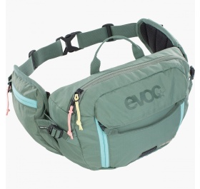 Evoc Hip Pack 3 + hydratation bladder 1,5 ledvinka olive