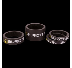 Burgtec Karbonové podložky pod představec