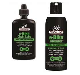E-Bike Chain Lube 120ml mazání + E-Bike Cleaner 415ml čistič