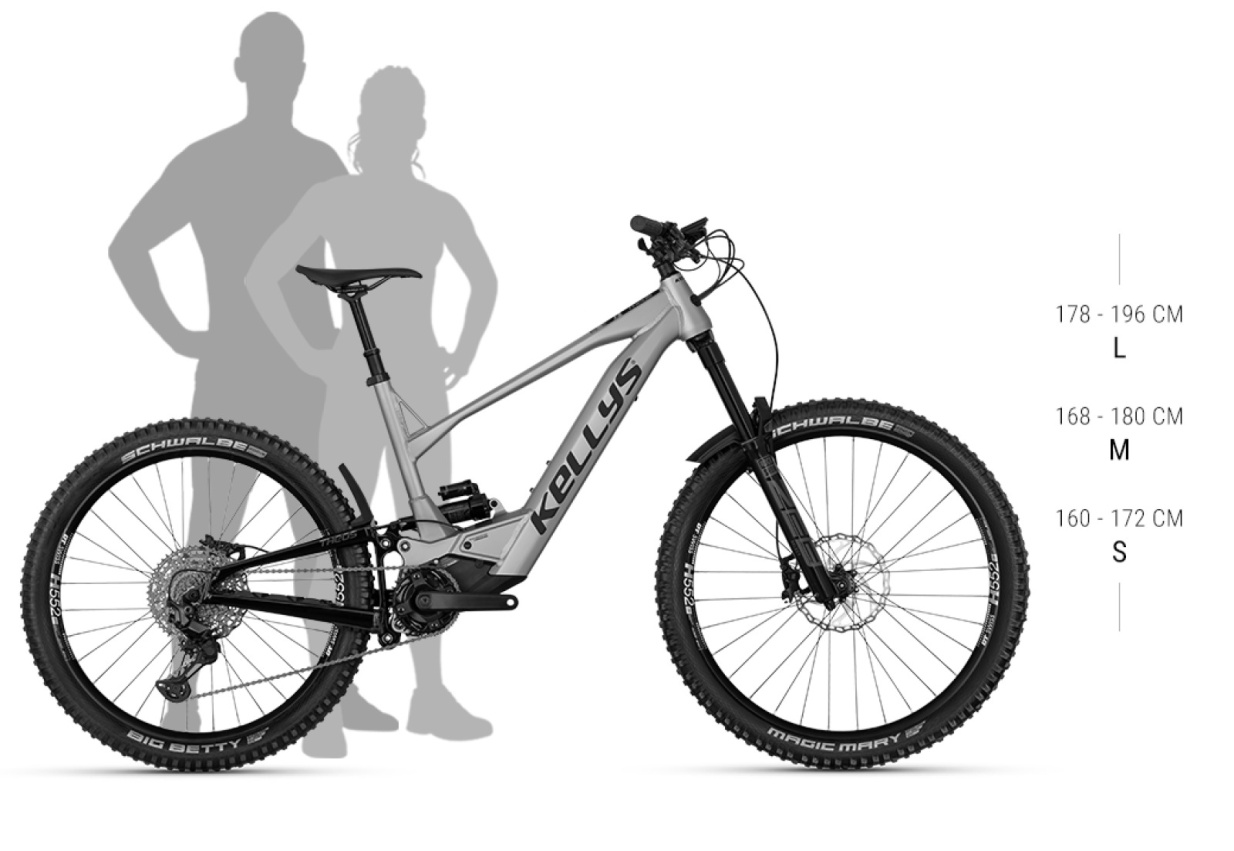Kellys Theos RS10 P 29"/27.5" 725Wh