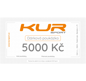 Elektronický dárkový poukaz 5000Kč