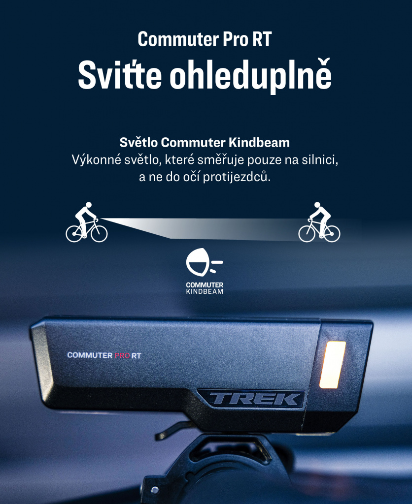 TREK Commuter Pro RT Front Bike Light přední světlo | KUR sport
