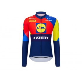 Santini Lidl-Trek Team Replica LS Thermal Race dres