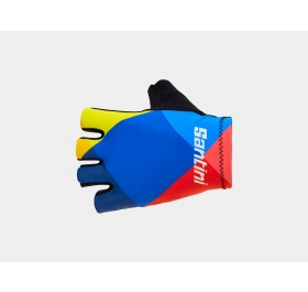 Trek Unisex cyklistické týmové rukavice Santini Lidl-Trek